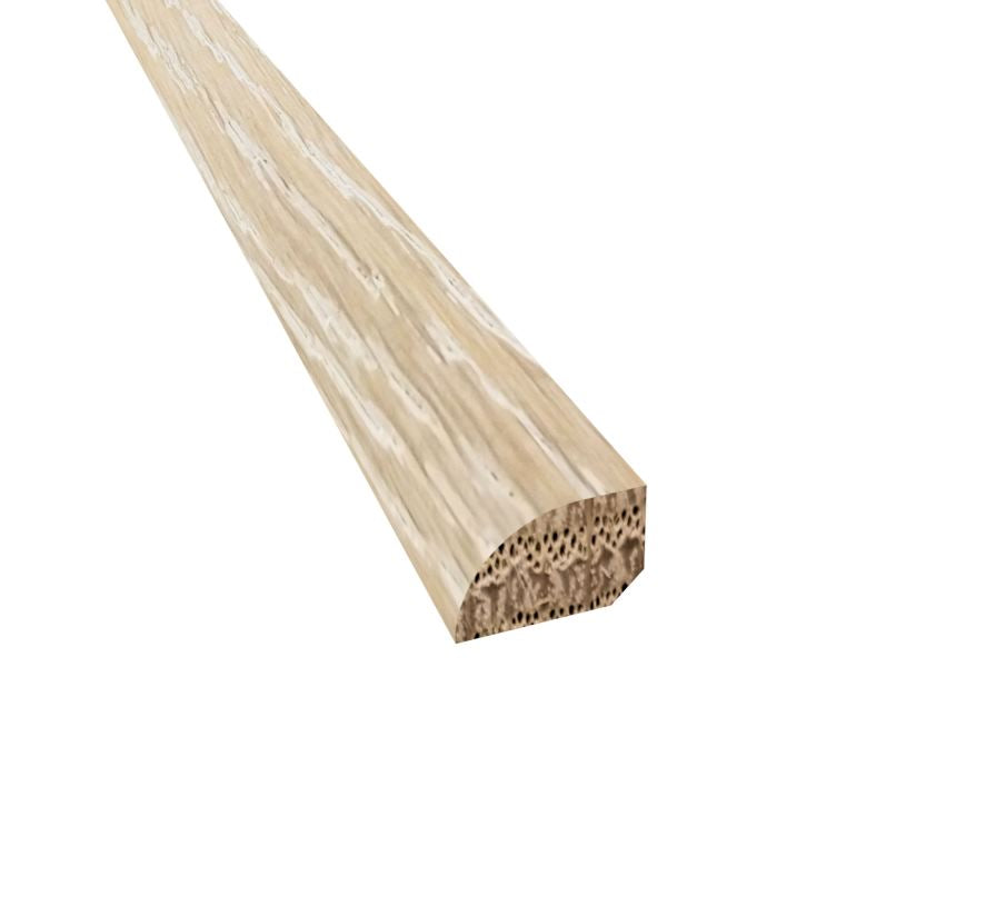 Prefinished Rhine River Oak 3/4 in. Tall x 0.5 in. Wide x 6.5 ft. Length Shoe Molding