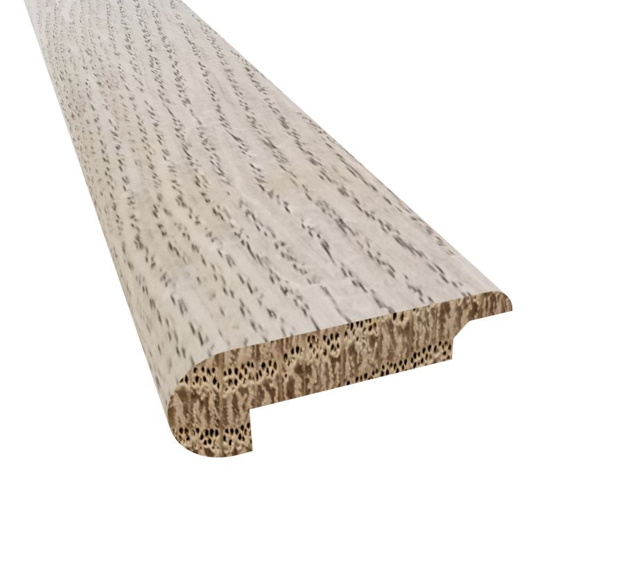Prefinished Crater Lake White Oak 7mm x 2.19 in. Wide x 6.5 ft. Length Overlap Stair Nose