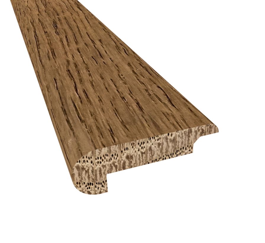 Prefinished Lake Erie White Oak 7mm x 2.19 in. Wide x 6.5 ft. Length Overlap Stair Nose