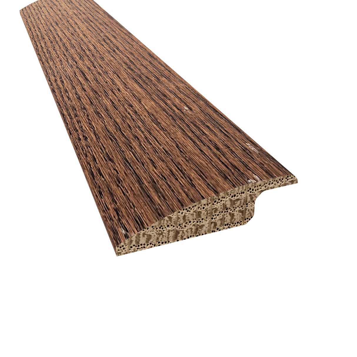 Prefinished Wild Mare Oak 2 in. Wide x 6.5 ft. Length Overlap Reducer