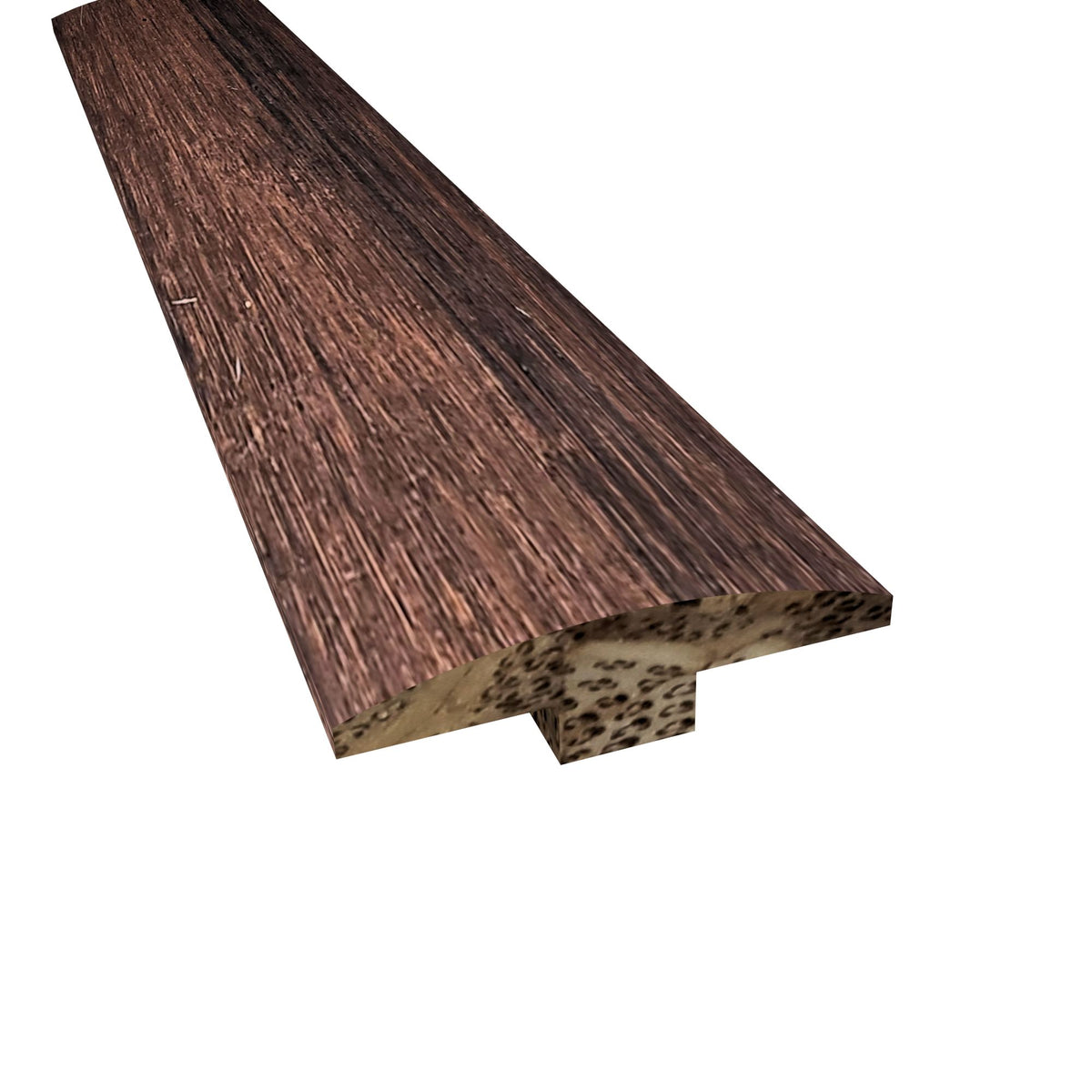 Prefinished Distressed French Press Bamboo 2 in. Wide x 72 in. Length T-Molding