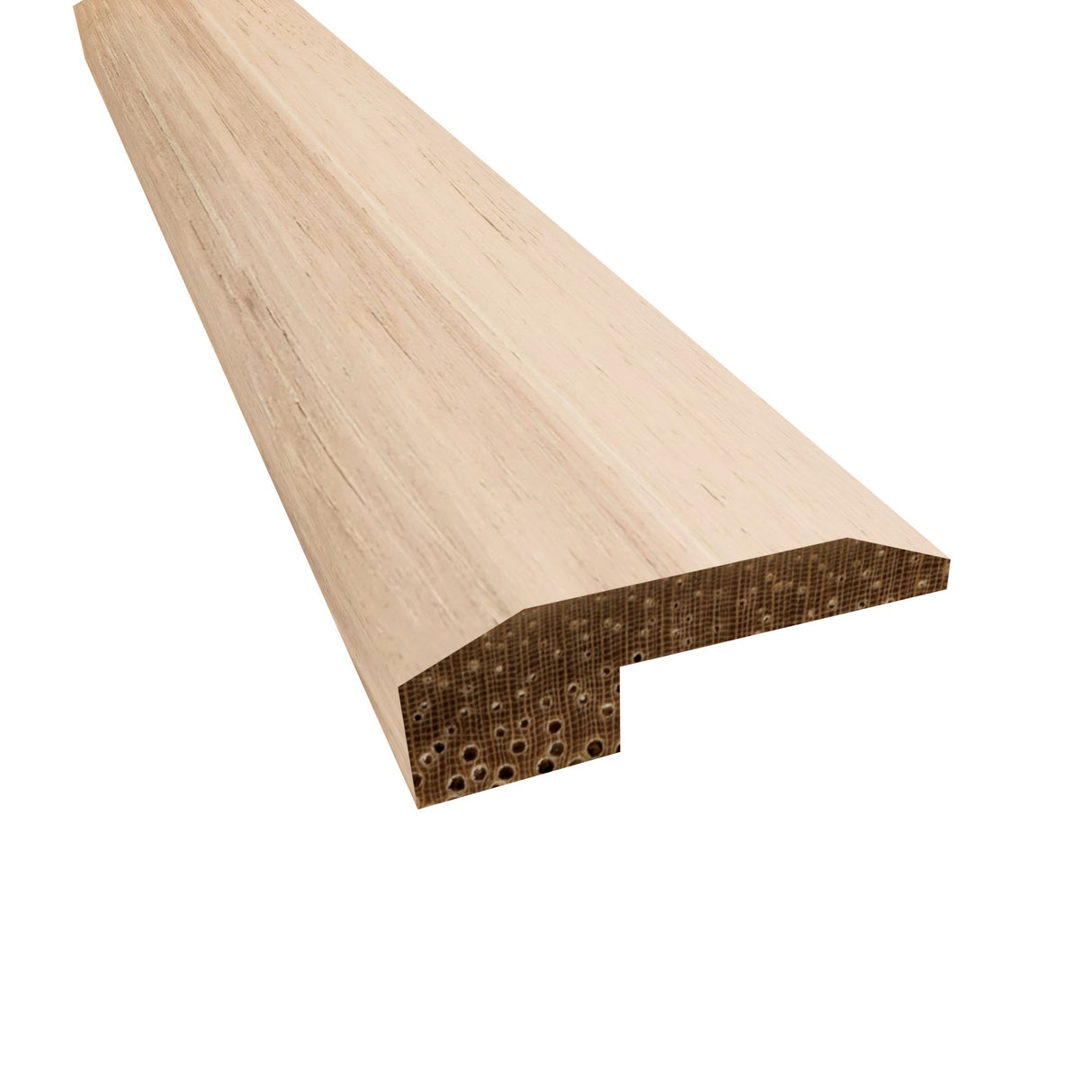 Prefinished Nautilus Hickory 2 in. Wide x 6.5 ft. Length Threshold
