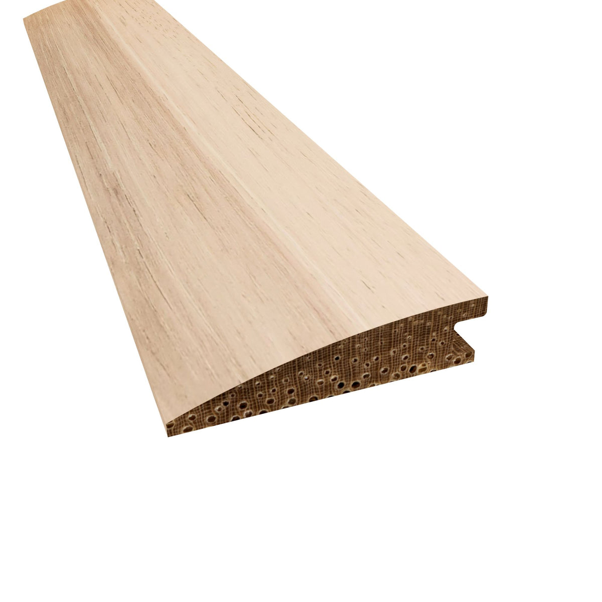 Prefinished Nautilus Hickory Wire Brushed 2 in. Wide x 6.5 ft. Length Reducer