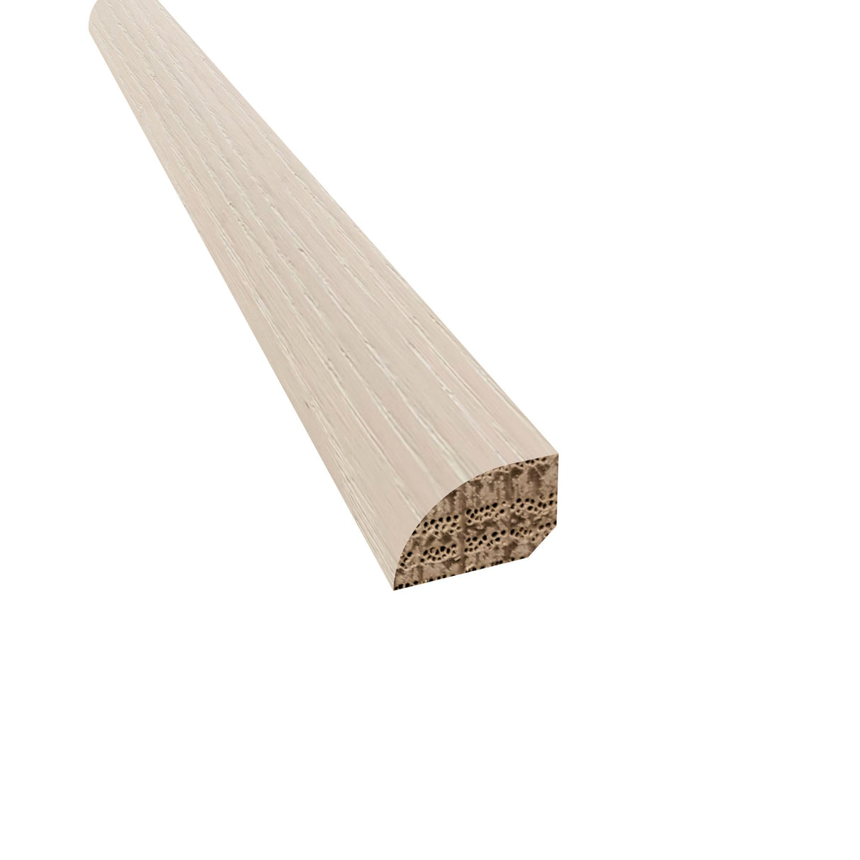 Prefinished Sanibel Island 3/4 in. Tall x 0.5 in. Wide x 6.5 ft. Length Shoe Molding
