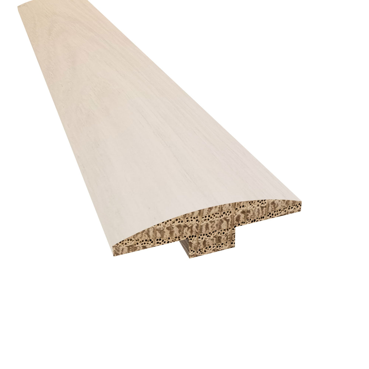 Prefinished Platinum Coast Oak 2 in. Wide x 6.5 ft. Length T-Molding