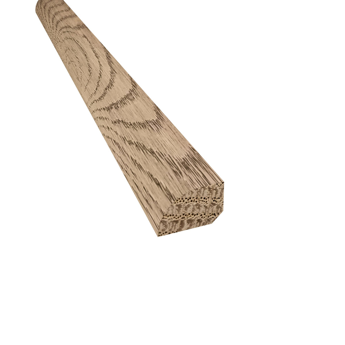 Prefinished Moonstone Oak 3/4 in. Tall x 0.5 in. Wide x 6.5 ft. Length Shoe Molding