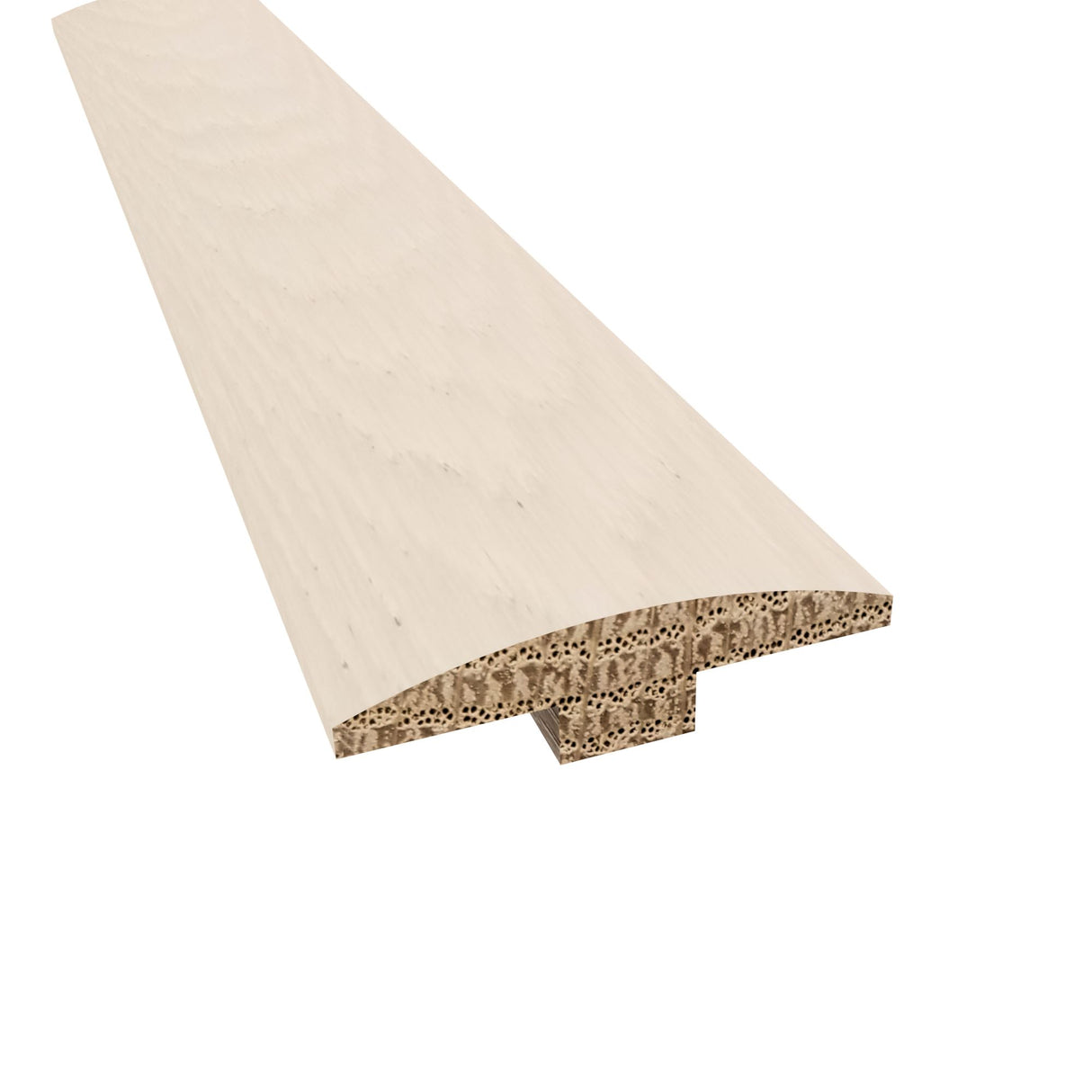 Prefinished Clearwater Beach White Oak 2 in. Wide x 6.5 ft. Length T-Molding