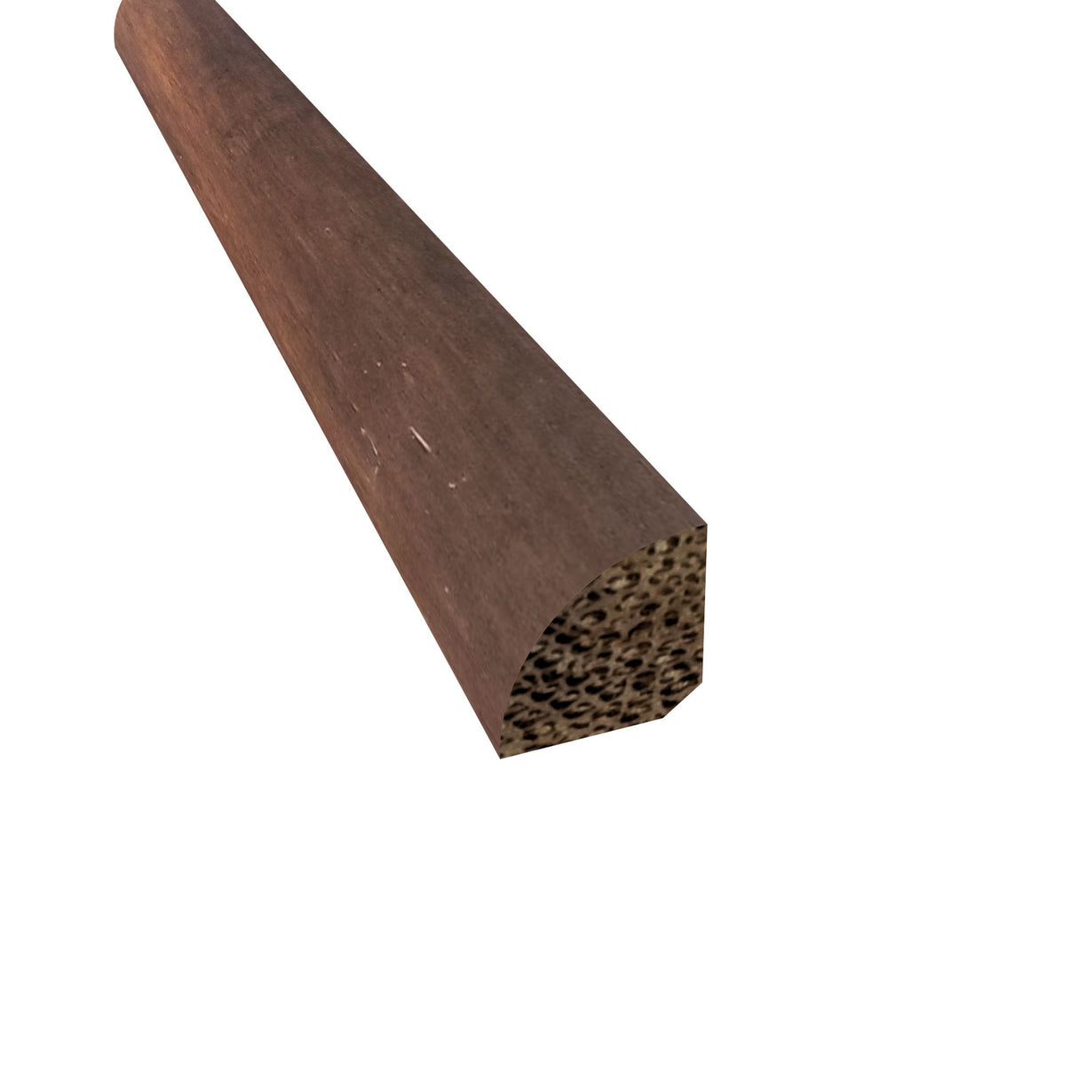 Prefinished Macchiato Bamboo 3/4 in. Tall x 0.75 in. Wide x 72 in. Length Quarter Round
