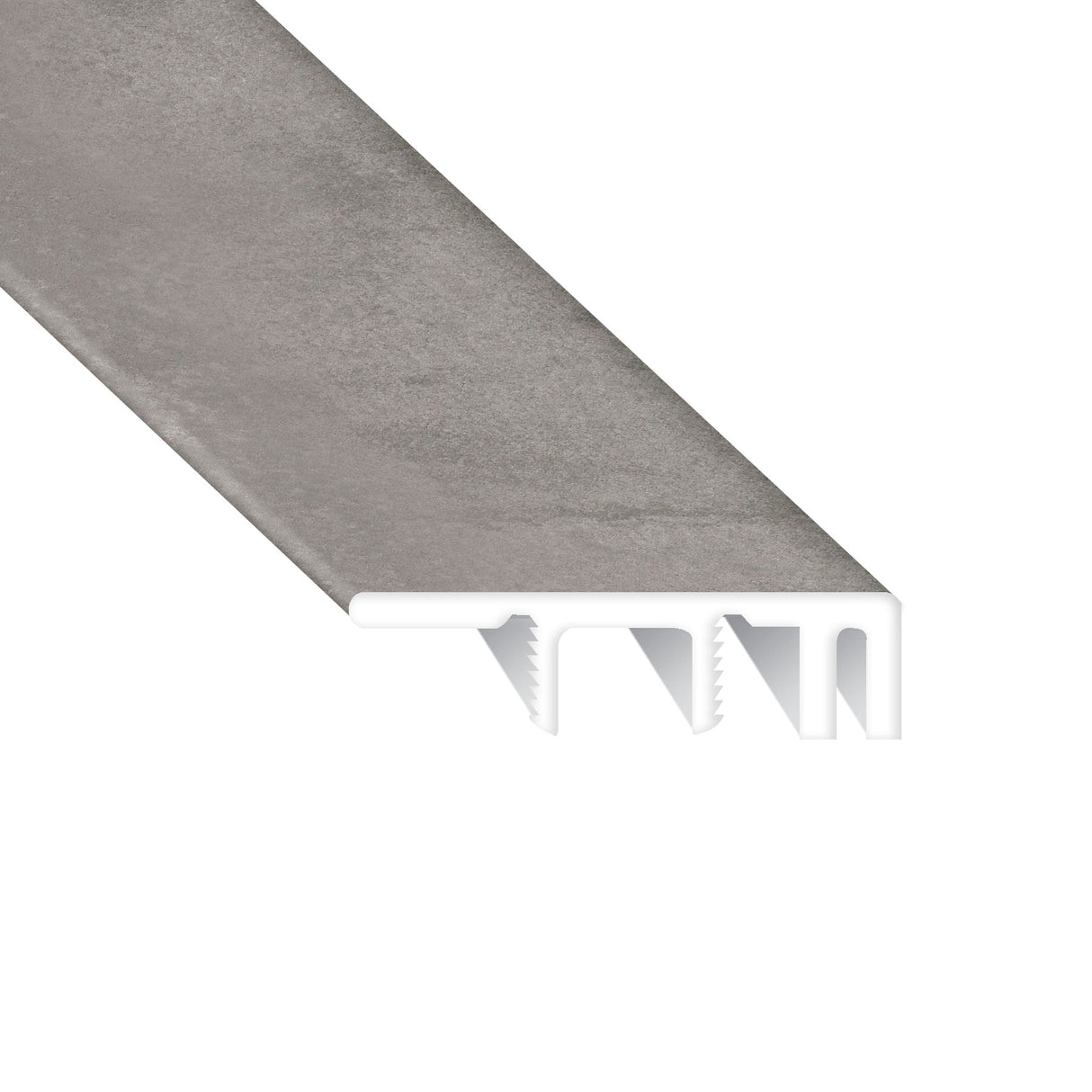 Lunar Concrete Waterproof Laminate 1.5 in. Wide x 7.5 ft. Length End Cap