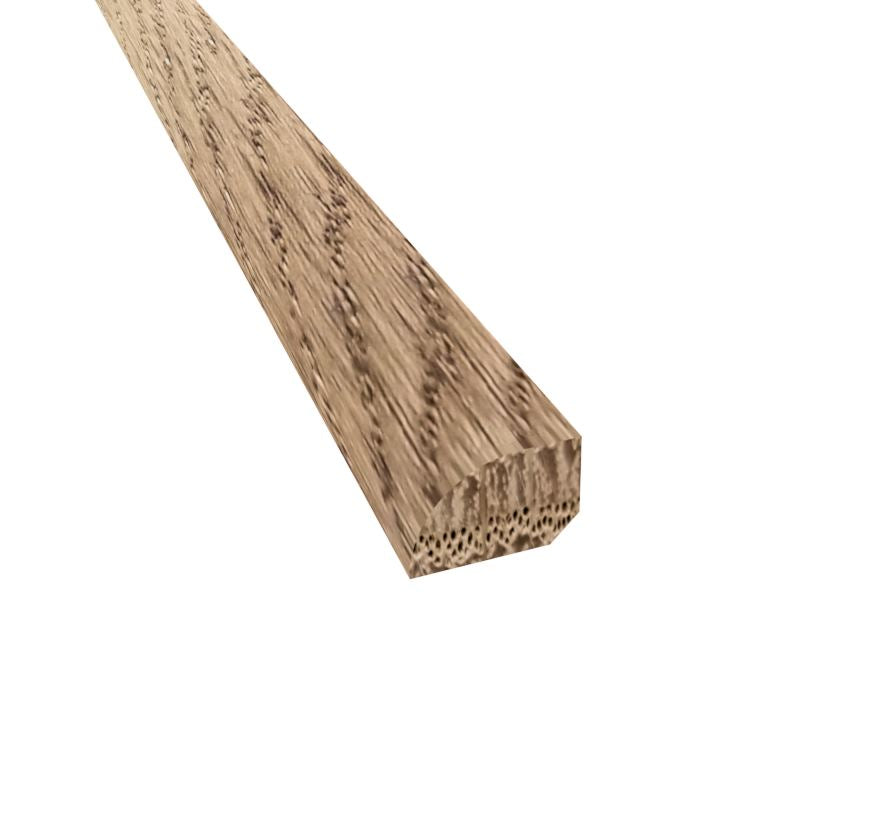 Prefinished Gannett Peak White Oak 3/4 in. Tall x 0.5 in. Wide x 6.5 ft. Length Shoe Molding