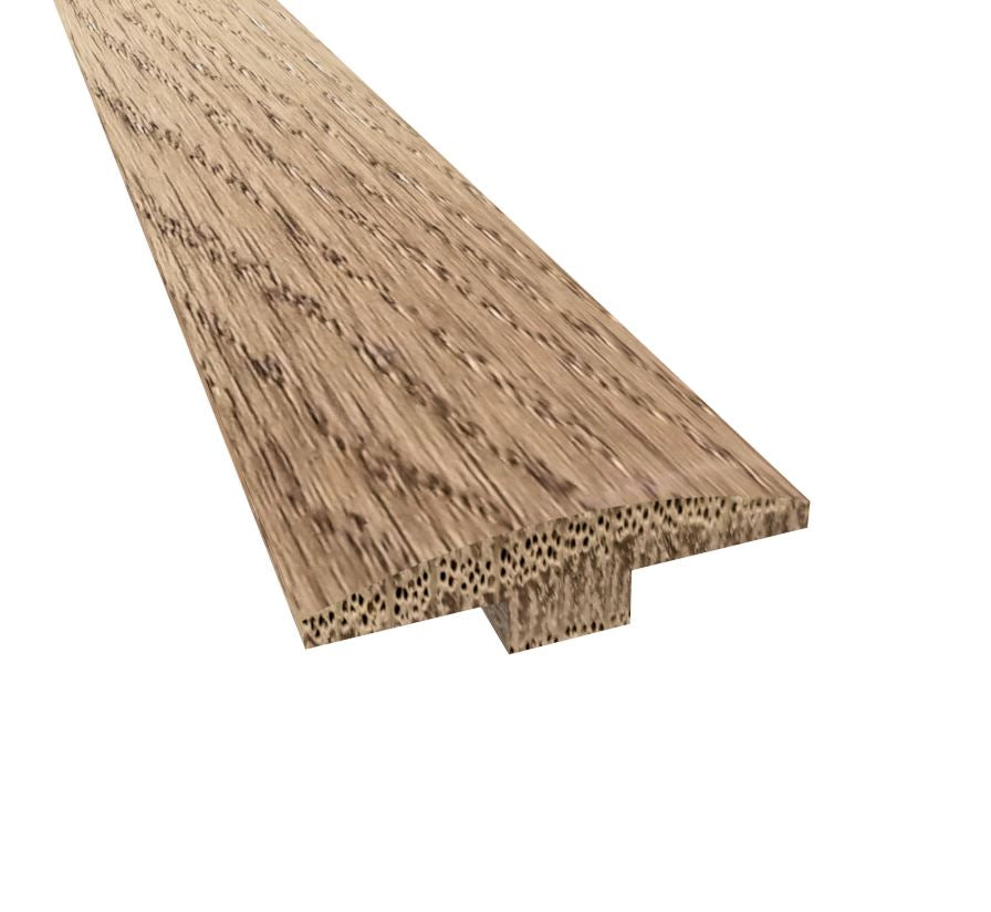 Prefinished Gannett Peak Oak 2 in. Wide x 6.5 ft. Length T-Molding