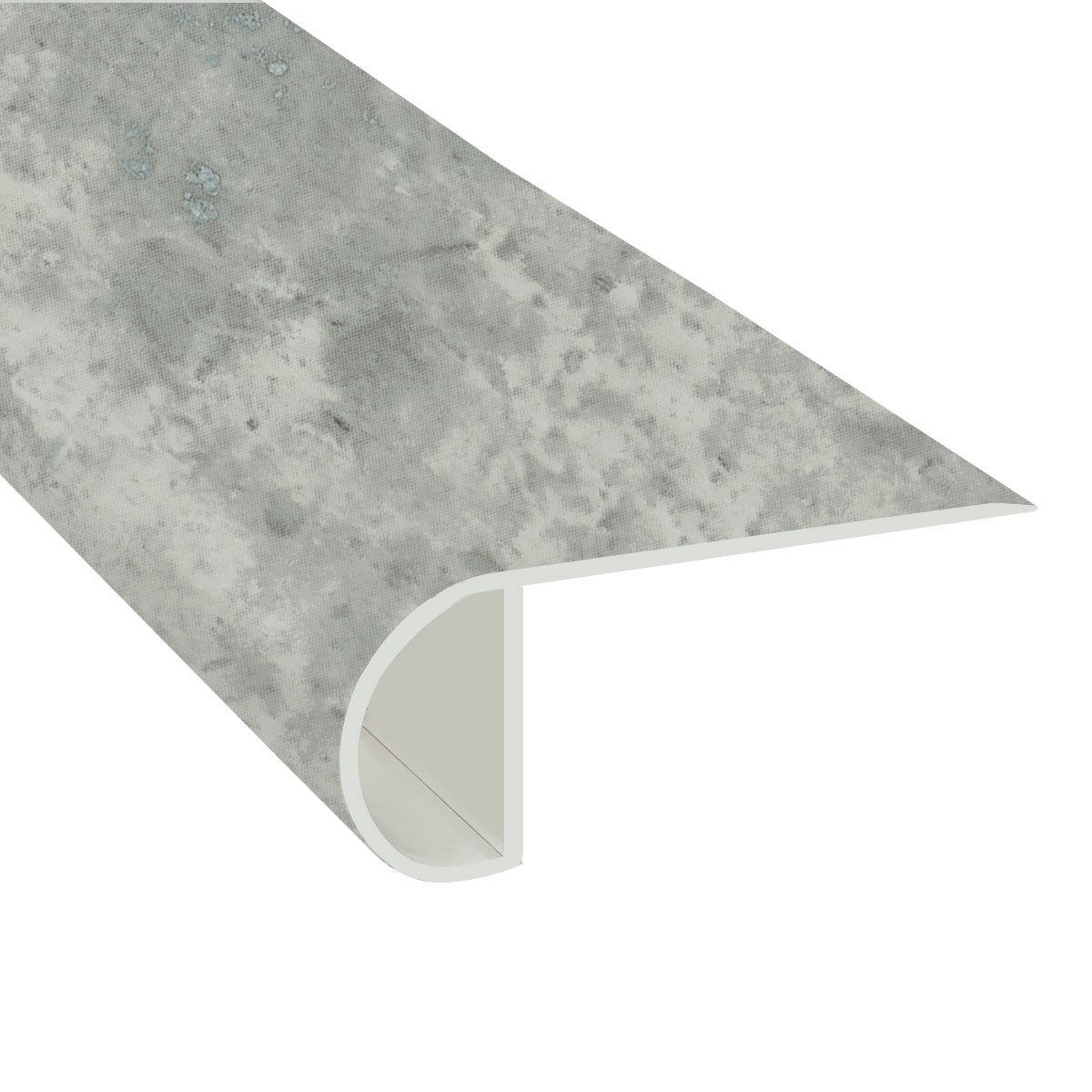 Pantheon Plaza Concrete Waterproof 2.25 in wide x 7.5 ft Length Low Profile Stair Nose