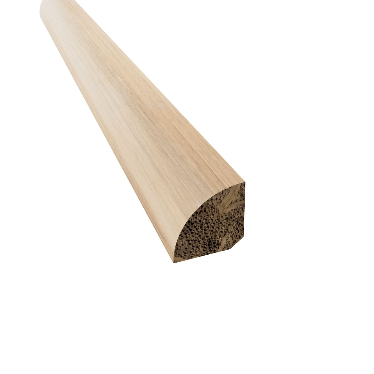 Prefinished Latte Bamboo 3/4 in. Tall x 0.75 in. Wide x 72 in. Length Quarter Round