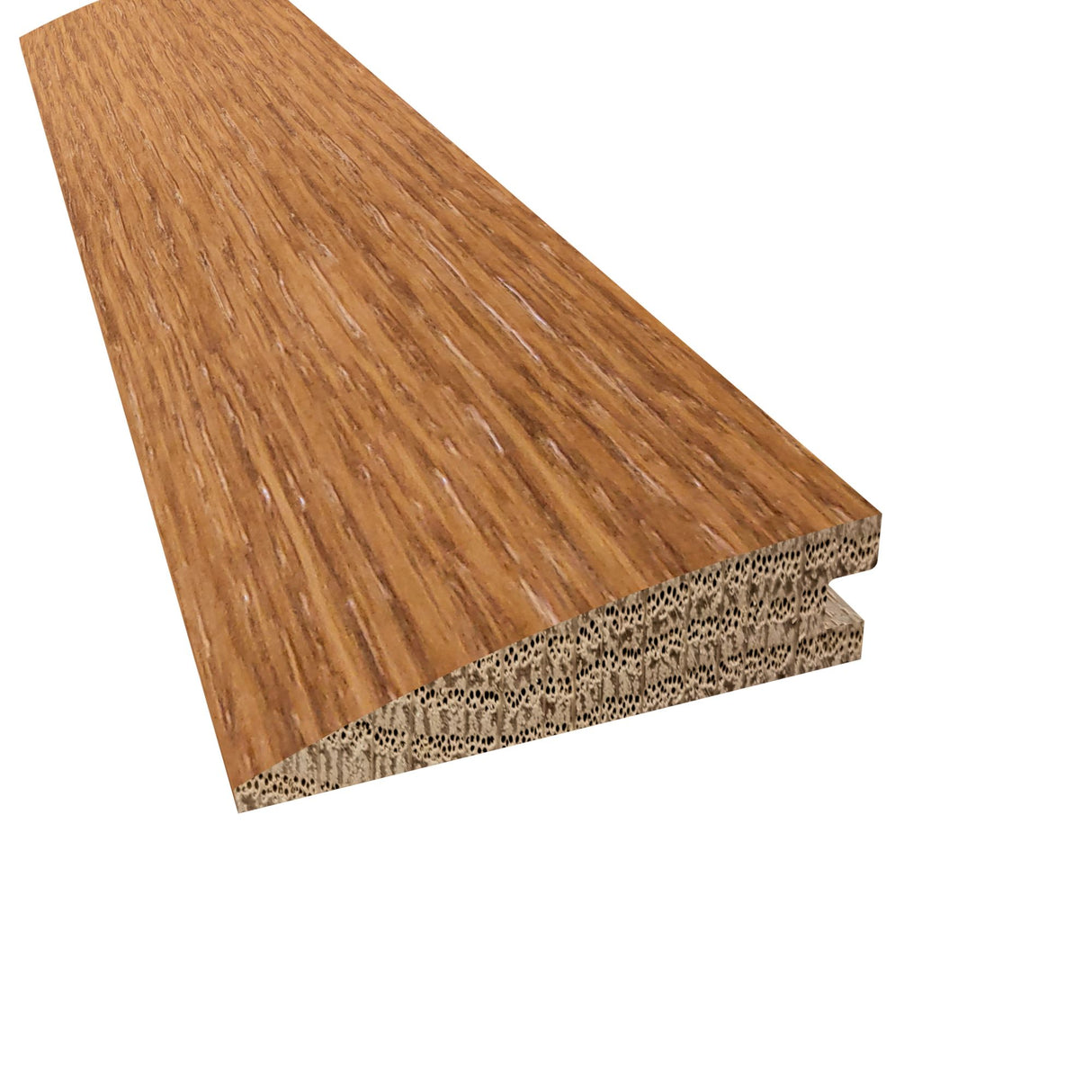 Prefinished East Village Chevron Distressed 2.25 in. Wide x 6.5 ft. Length Reducer