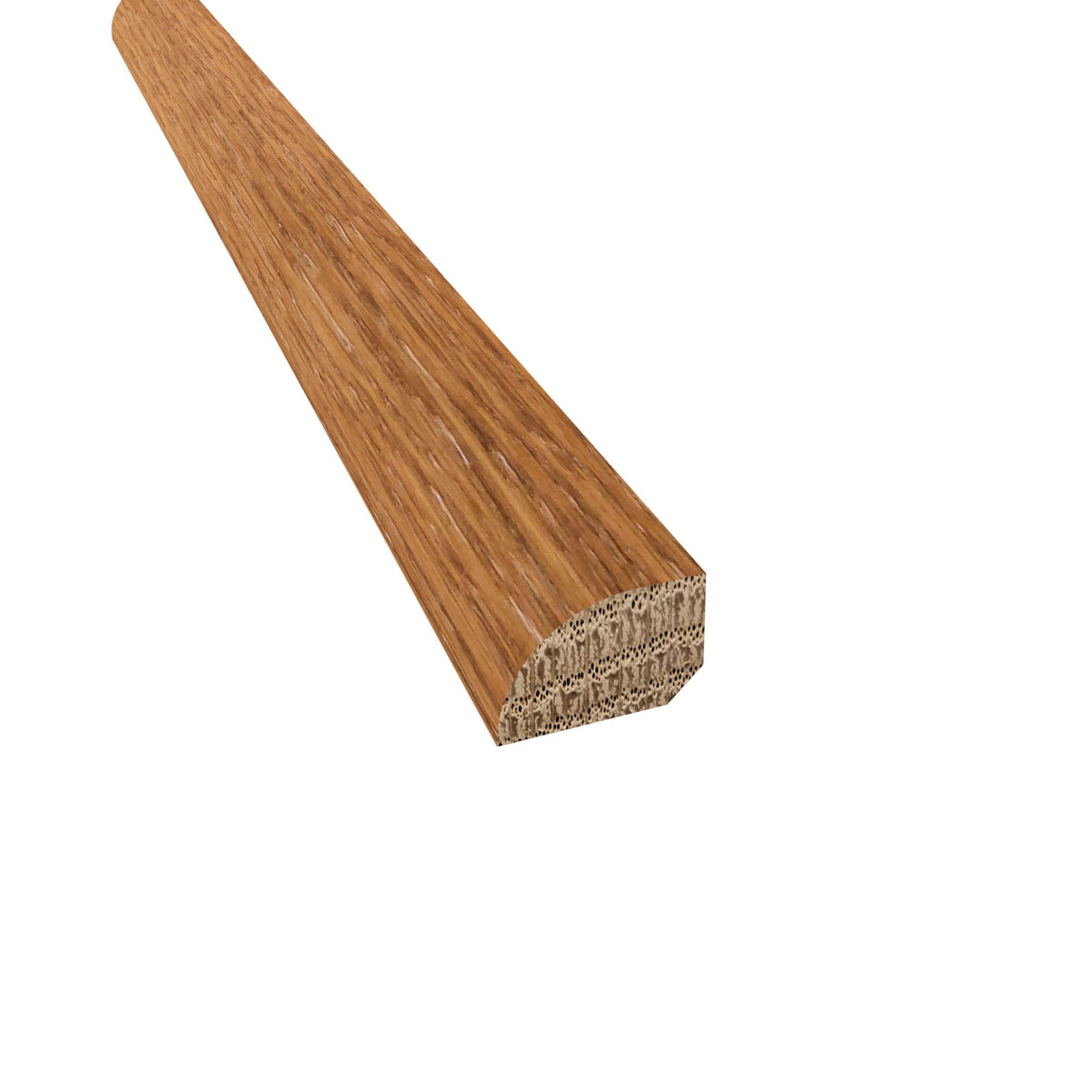 Prefinished East Village Chevron 3/4 in. Tall x 0.5 in. Wide x 6.5 ft. Length Shoe Molding