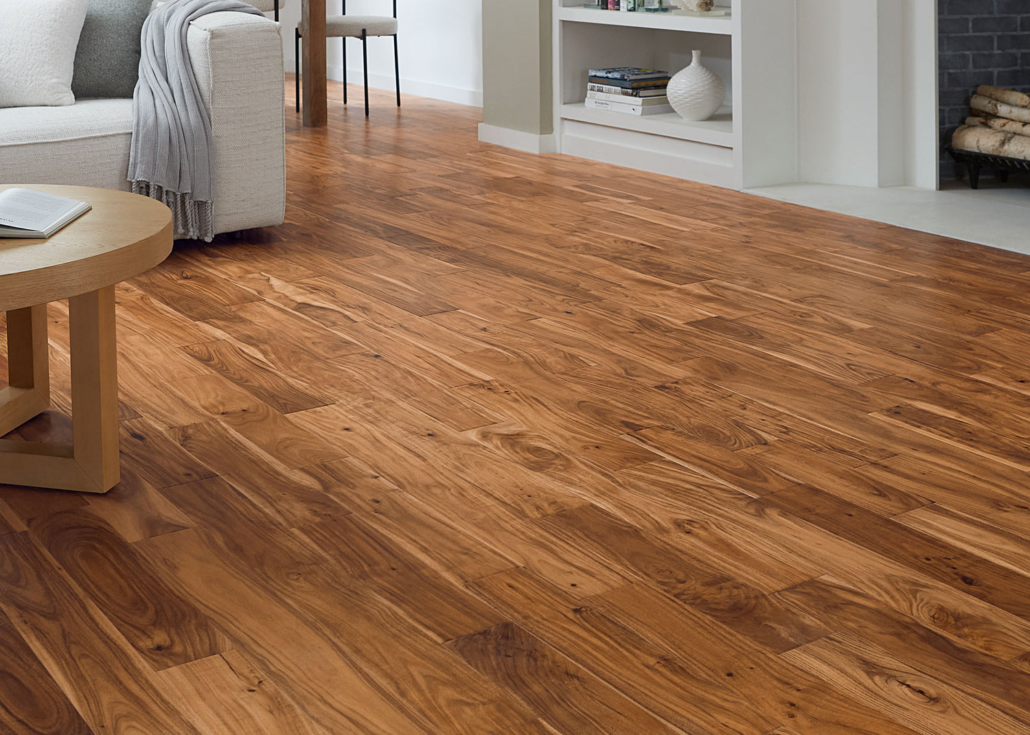 1/2 in. Tobacco Road Acacia Distressed Prefinished Engineered Hardwood Flooring 4.8 in. Wide