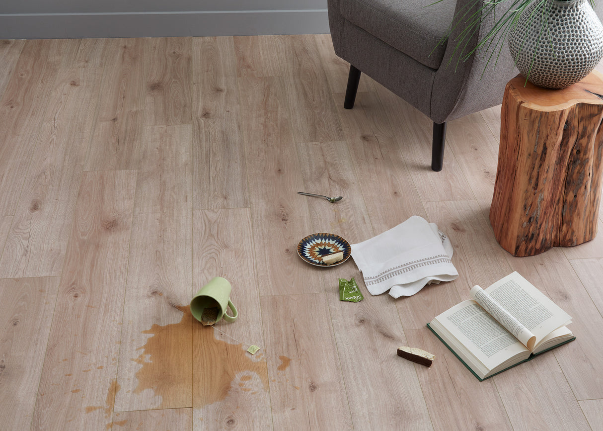 5mm w/pad Rotterdam Autumn Oak Waterproof Rigid Vinyl Plank Flooring - Sample