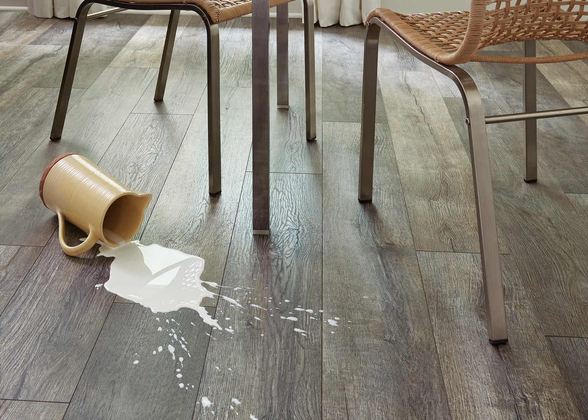 12mm Shadow Sail Oak Water-Resistant Laminate Flooring - Sample