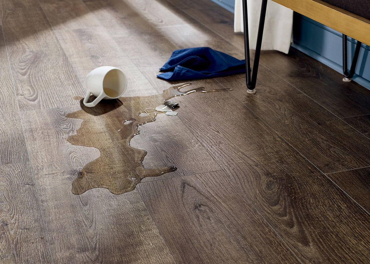 12mm Barrington Oak Water-Resistant Laminate Flooring - Sample