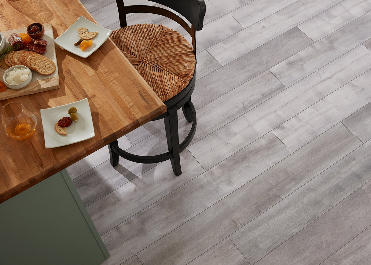 5mm w/pad Mount Washington Birch Waterproof Rigid Vinyl Plank Flooring 6.81 in. Wide x 51 in. Long