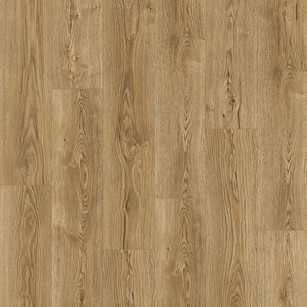 12mm Mallard Oak w/ pad Water-Resistant Laminate Flooring 8.03 in. Wide x 48 in. Long