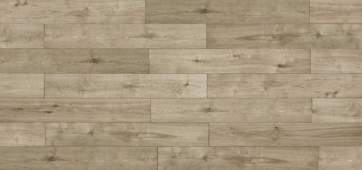 7mm+pad Gauntlet Gray Oak Water-Resistant Hybrid Resilient Flooring