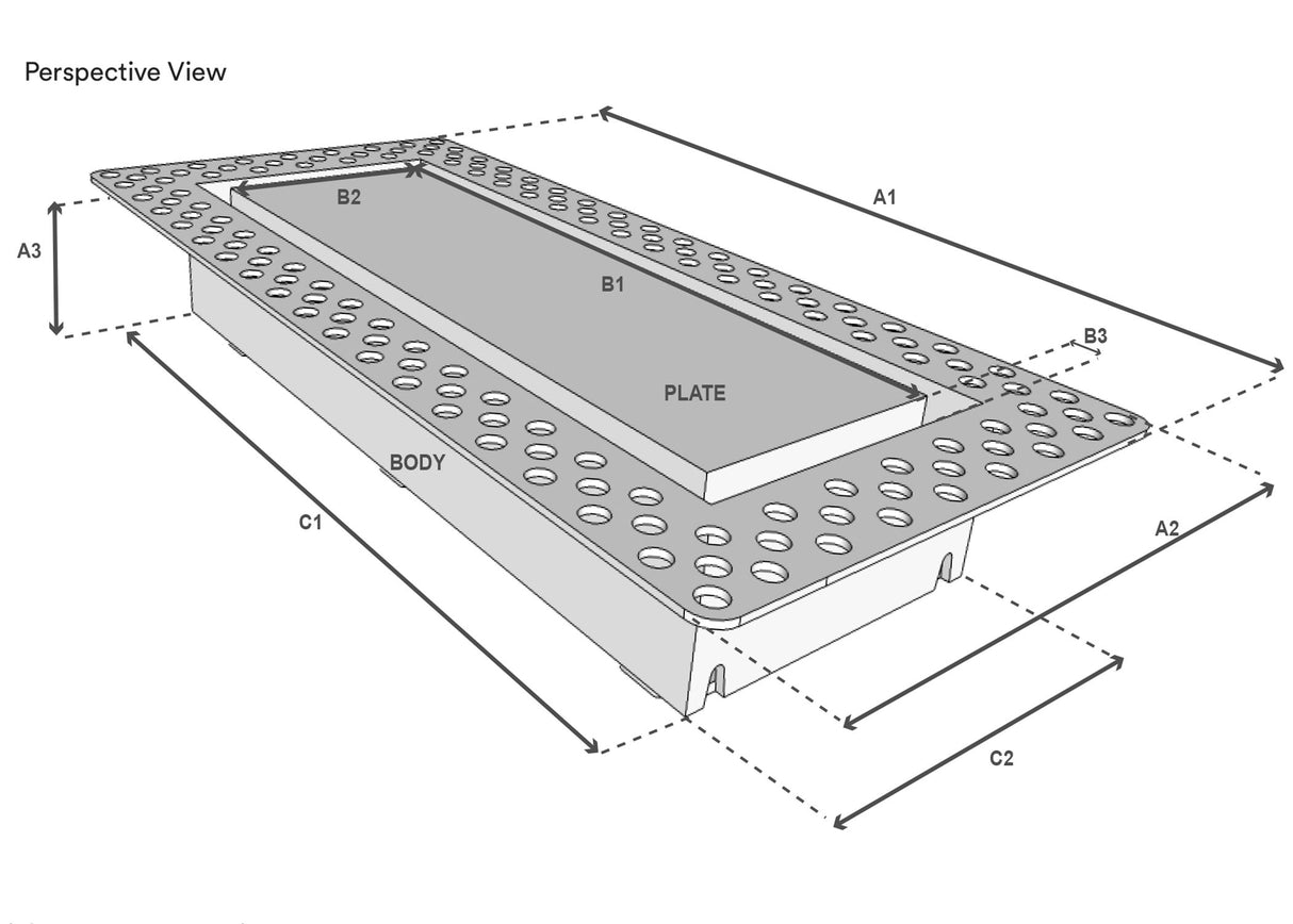 4"x10" Bead ABS Resin White Wall/Ceiling Register