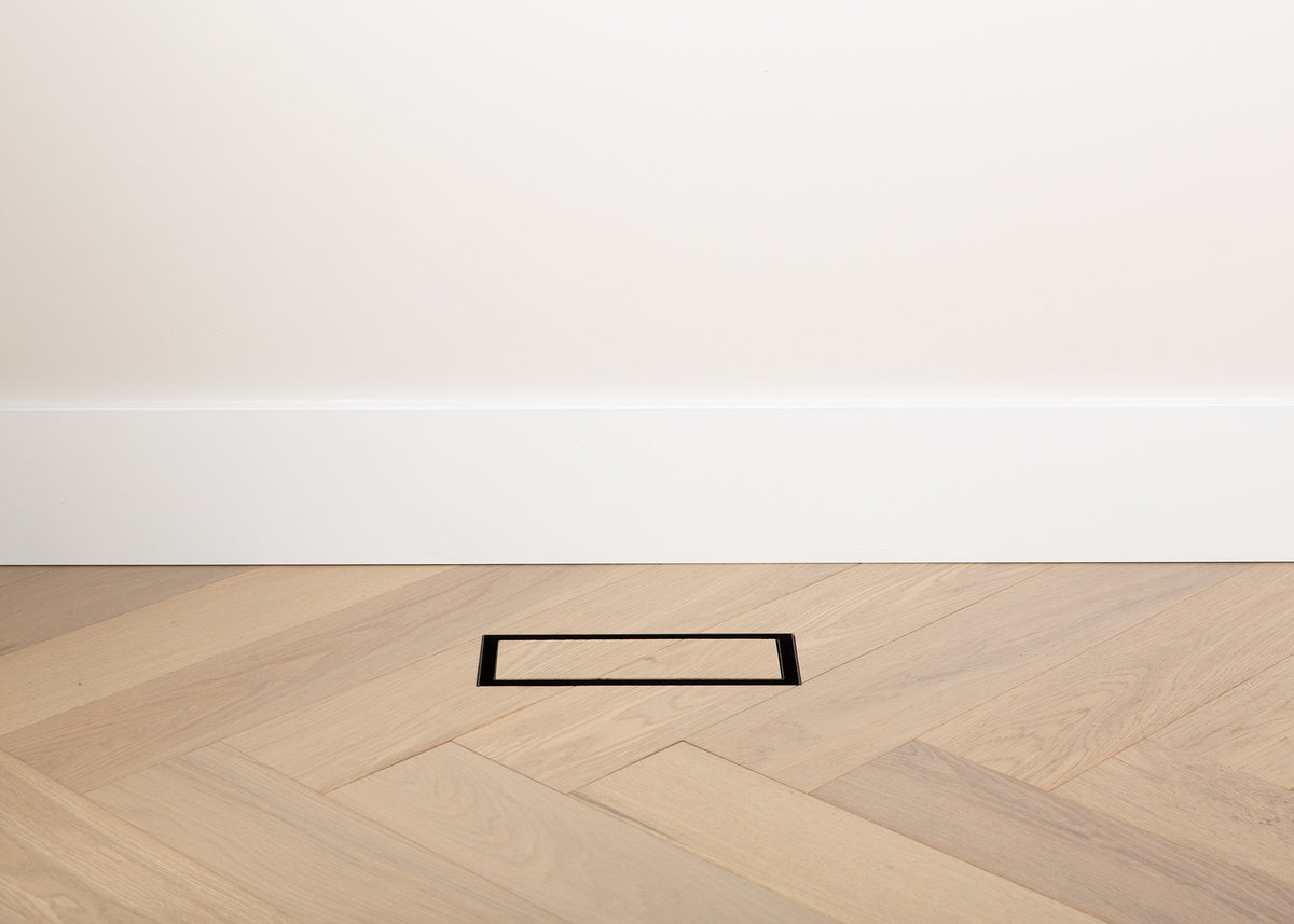 Flushmount Lite Matte Black 3"x10" - PRO