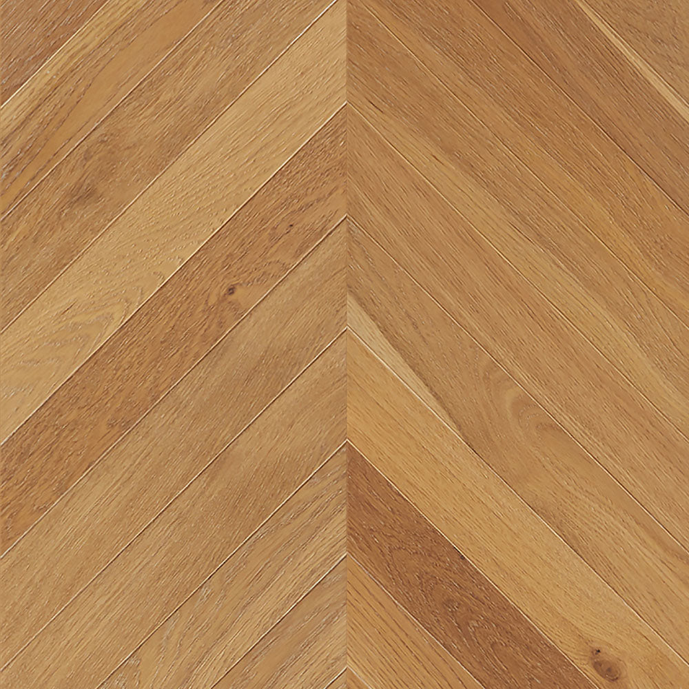 5/8 in. East Village Chevron Distressed Prefinished Engineered Hardwood Flooring 11.4 in. Wide