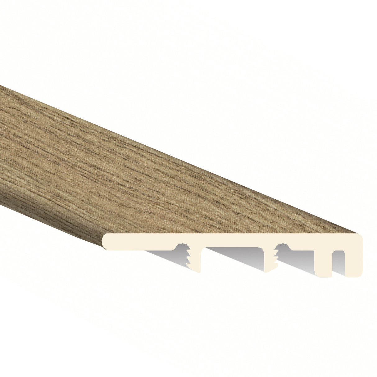 Brisk Hollow Oak Waterproof Laminate 1.5 in. Wide x 7.5 ft. Length End Cap