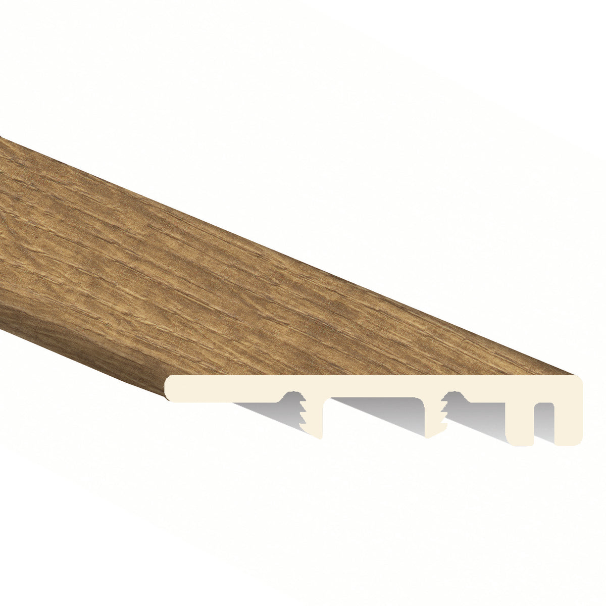 Autumn Cider Oak Waterproof Laminate 1.5 in. Wide x 7.5 ft. Length End Cap