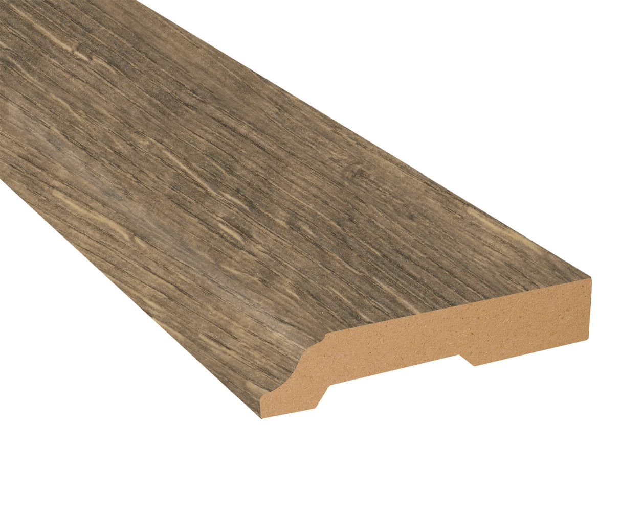 Barrington Oak Laminate 3-1/4 in. Tall x 0.63 in. Thick x 7.5 ft. Length Baseboard
