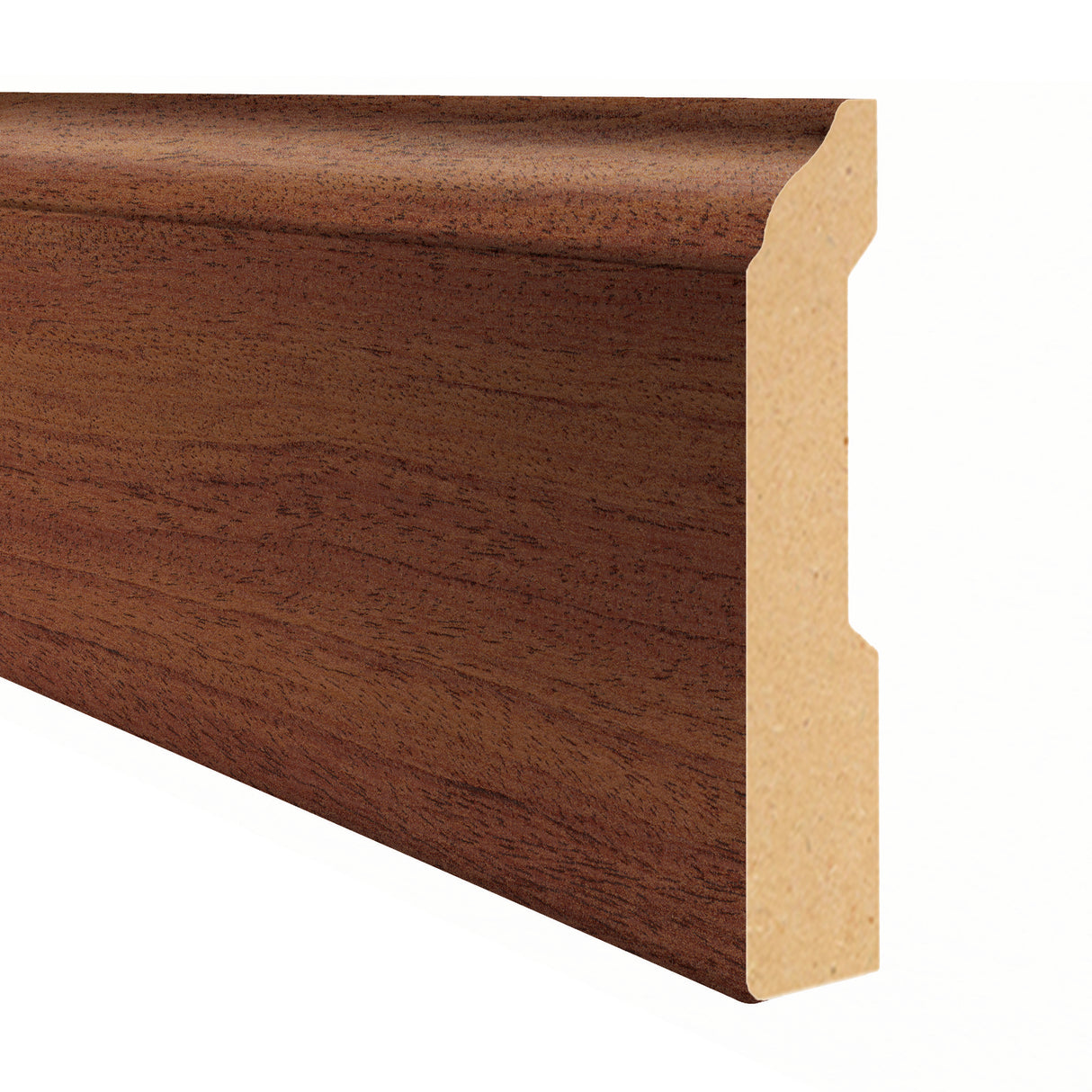 Rubina Island Oak Laminate 3-1/4 in. Tall x 0.63 in. Thick x 7.5 ft. Length Baseboard