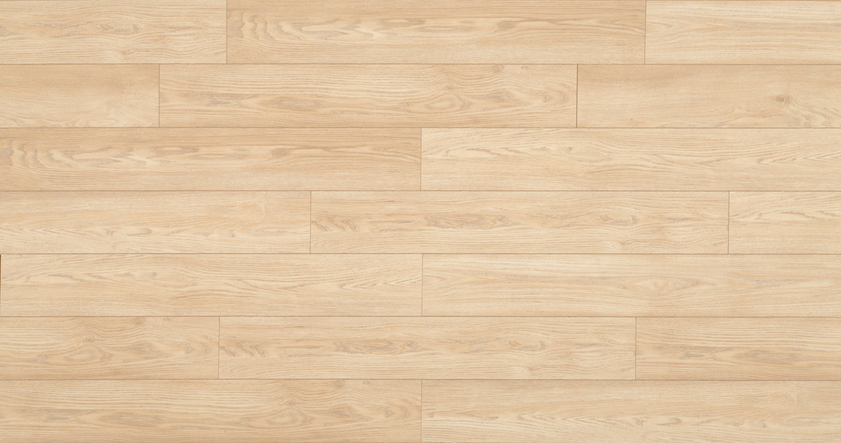 12mm Lantern Glow Chestnut w/pad Water-Resistant Laminate Flooring 7.48 in. Width x 50.6 in. Length