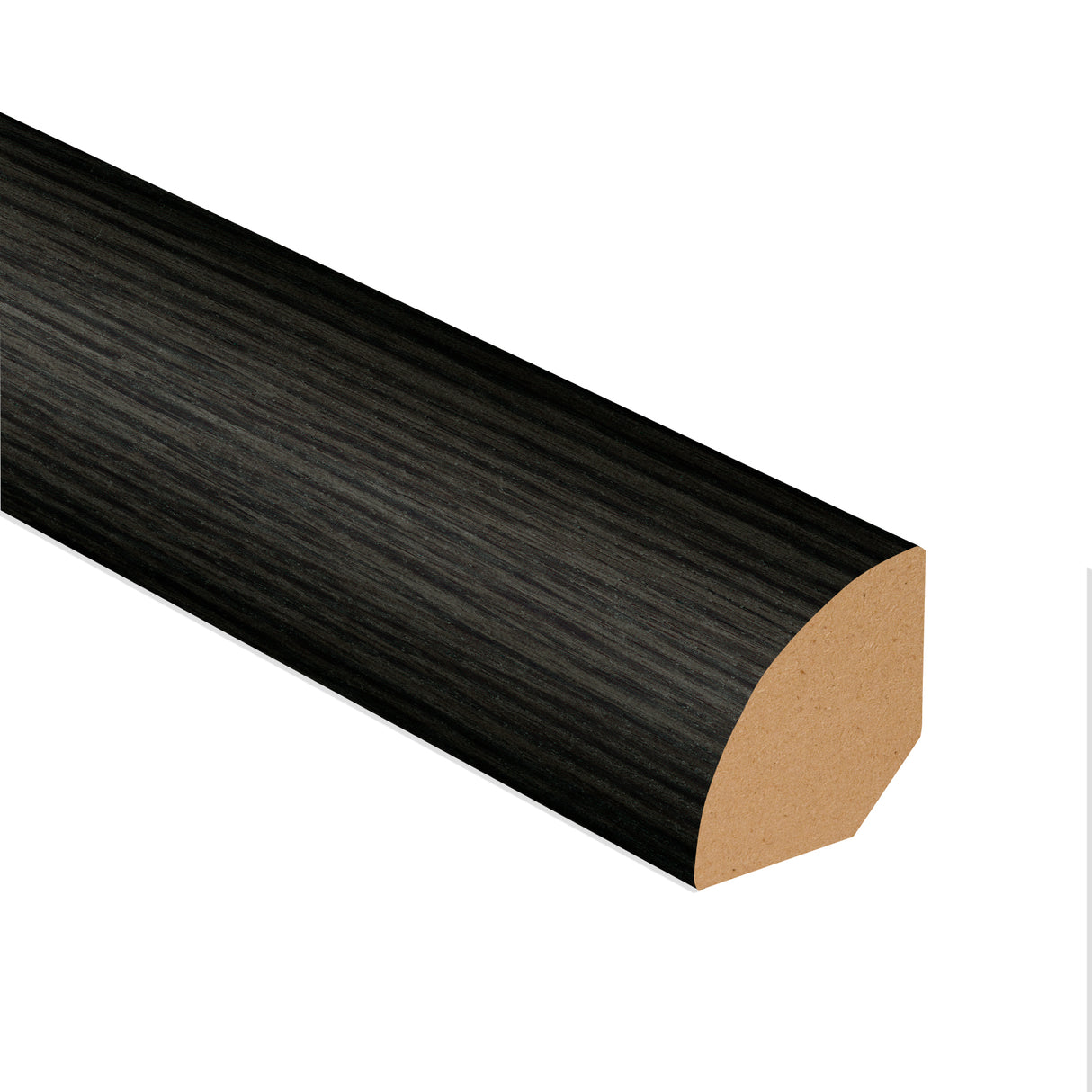 Obsidian Oak .75 in wide x 7.5 ft Length Quarter Round