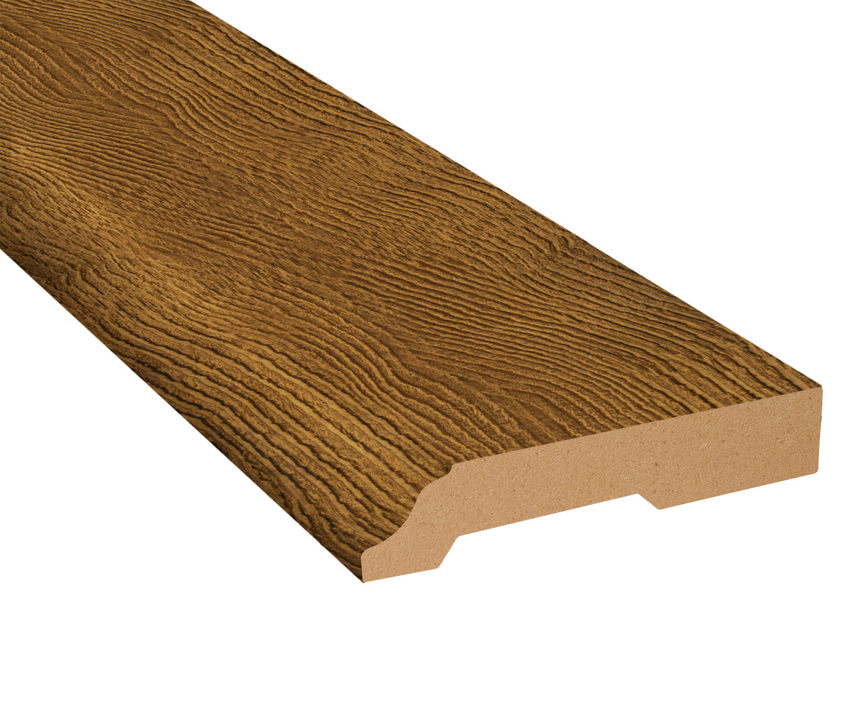 Hay Penny Oak Laminate 3-1/4 in. Tall x 0.63 in. Thick x 7.5 ft. Length Baseboard
