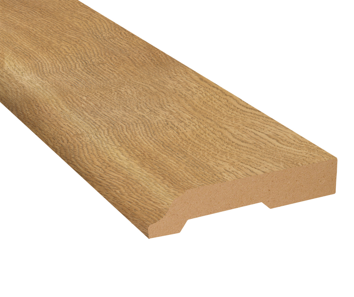 Mallard Oak Laminate 3-1/4 in. Tall x 0.63 in. Thick x 7.5 ft. Length Baseboard