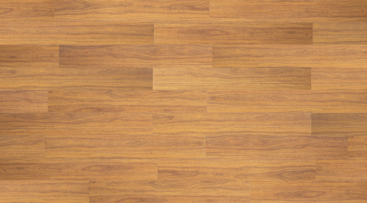 10mm Red Cumaru Water-Resistant Laminate Flooring 7.36 in. Width x 52.75 in. Length