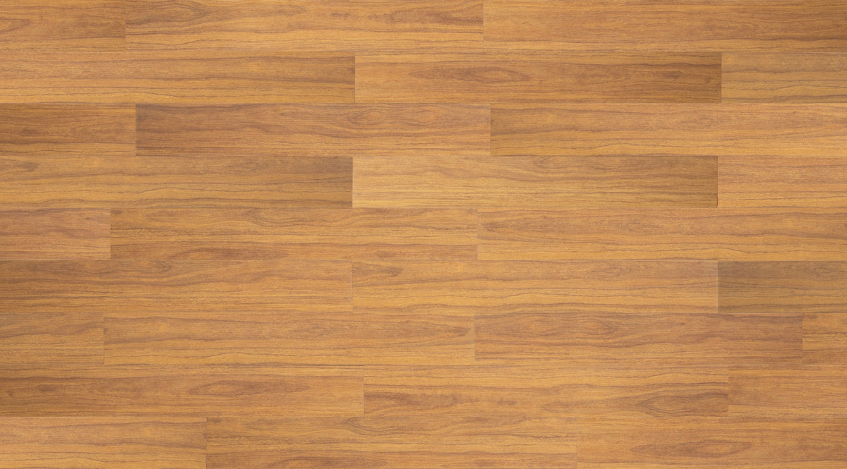 10mm Red Cumaru Water-Resistant Laminate Flooring 7.36 in. Width x 52.75 in. Length