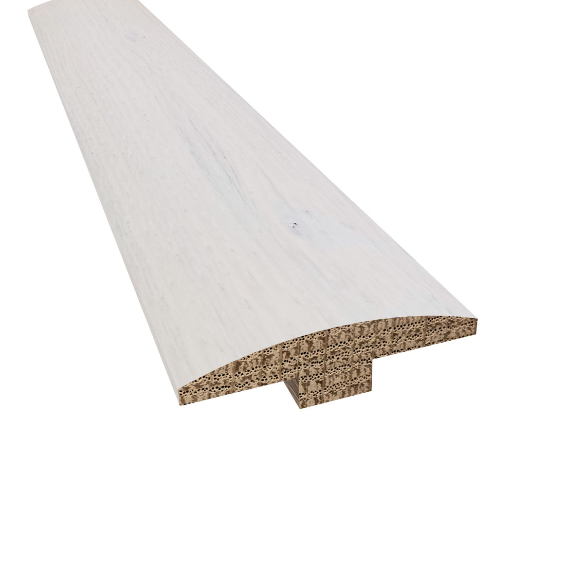 Prefinished Delaware Drift Oak 2 in. Wide x 6.5 ft. Length T-Molding