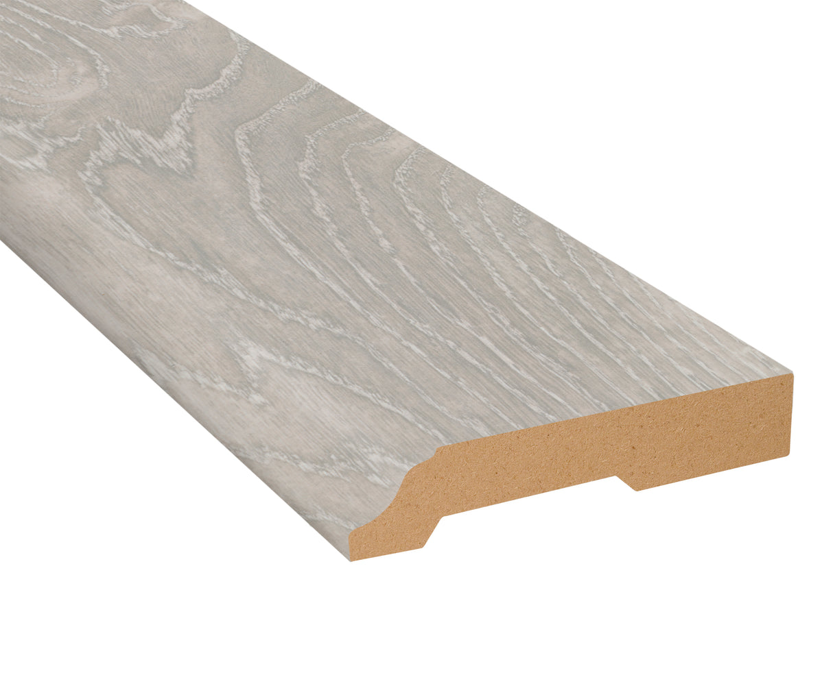 Valley Crest Oak Laminate 3-1/4 in. Tall x 0.63 in. Thick x 7.5 ft. Length Baseboard