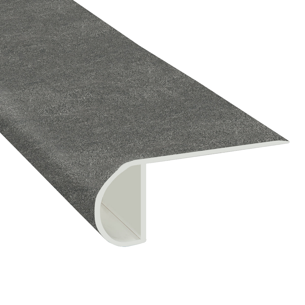 Granada Gray Brick Waterproof Laminate 1 in. Thick x 2.25 in. Wide x 7.5 ft. Length Stair Nose