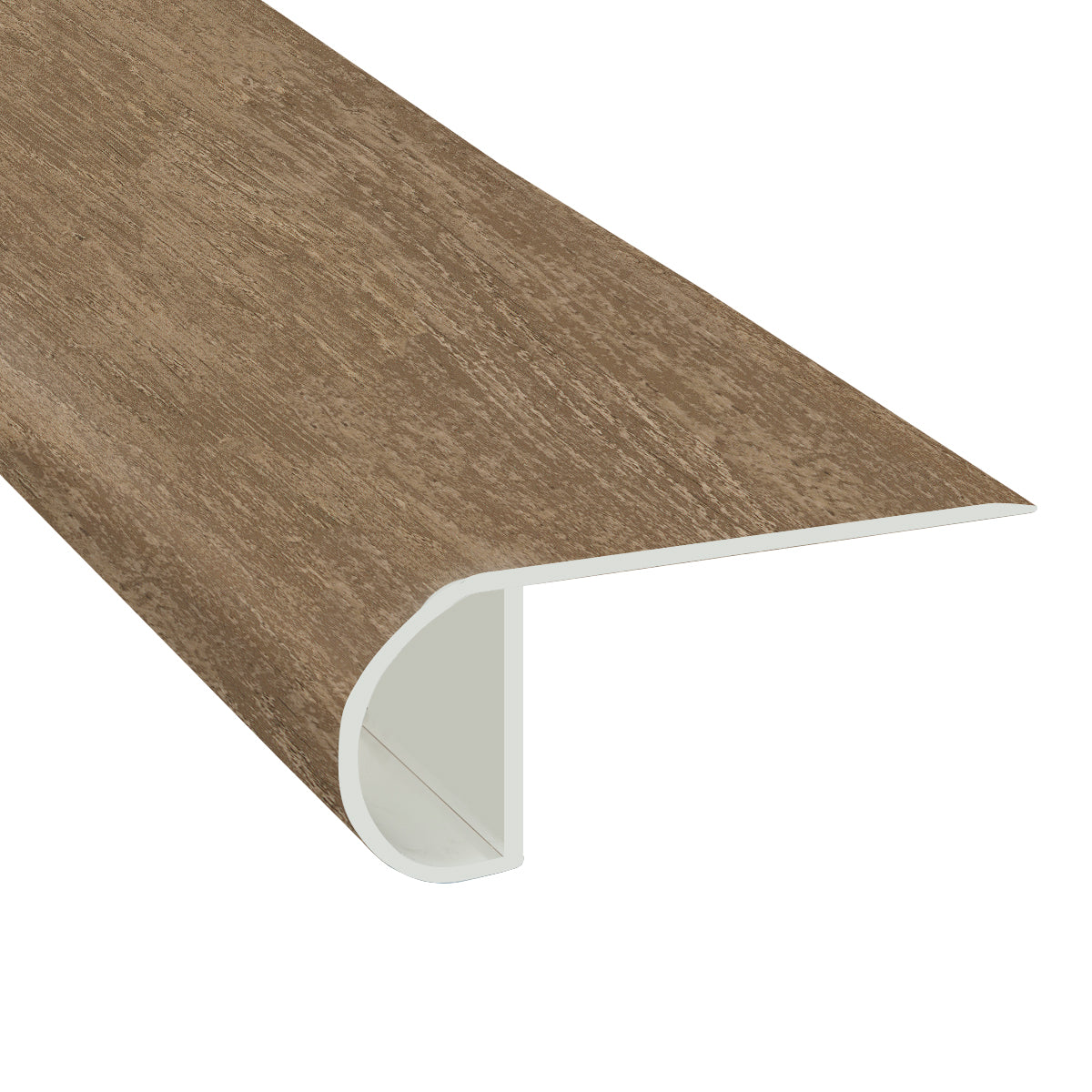 Pasadena Herringbone Waterproof Laminate 1 in. Thick x 2.25 in. Wide x 7.5 ft. Length Stair Nose