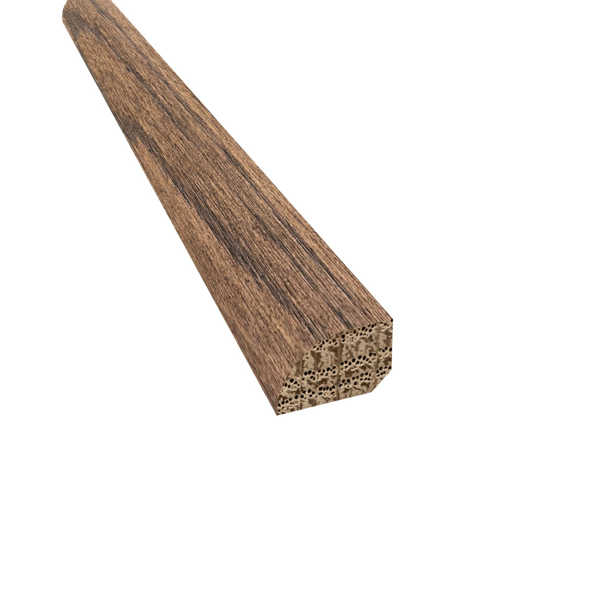 Prefinished East Hampton Oak 3/4 in. Tall x 0.5 in. Wide x 6.5 ft. Length Shoe Molding