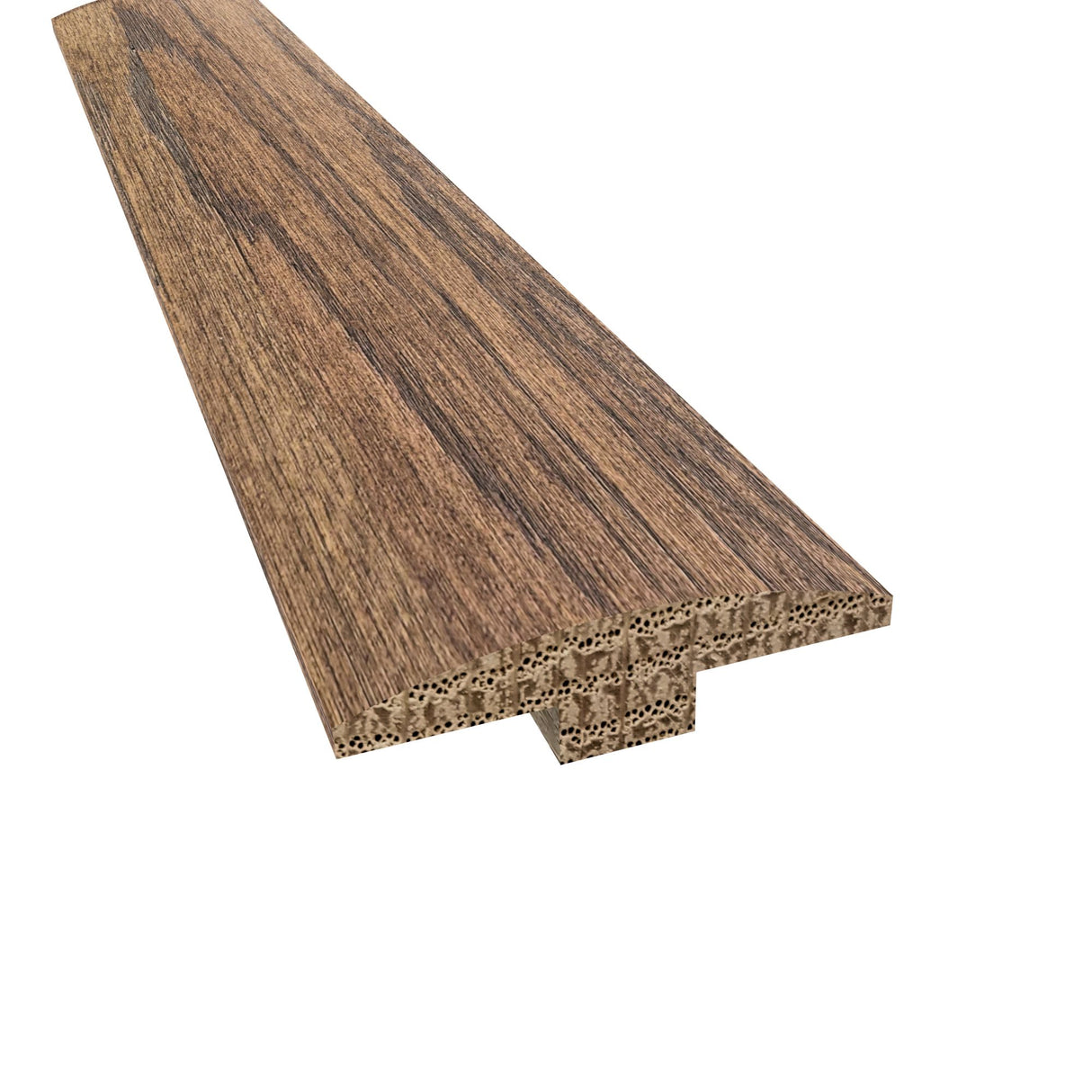 Prefinished East Hampton Oak 2 in. Wide x 6.5 ft. Length T-Molding