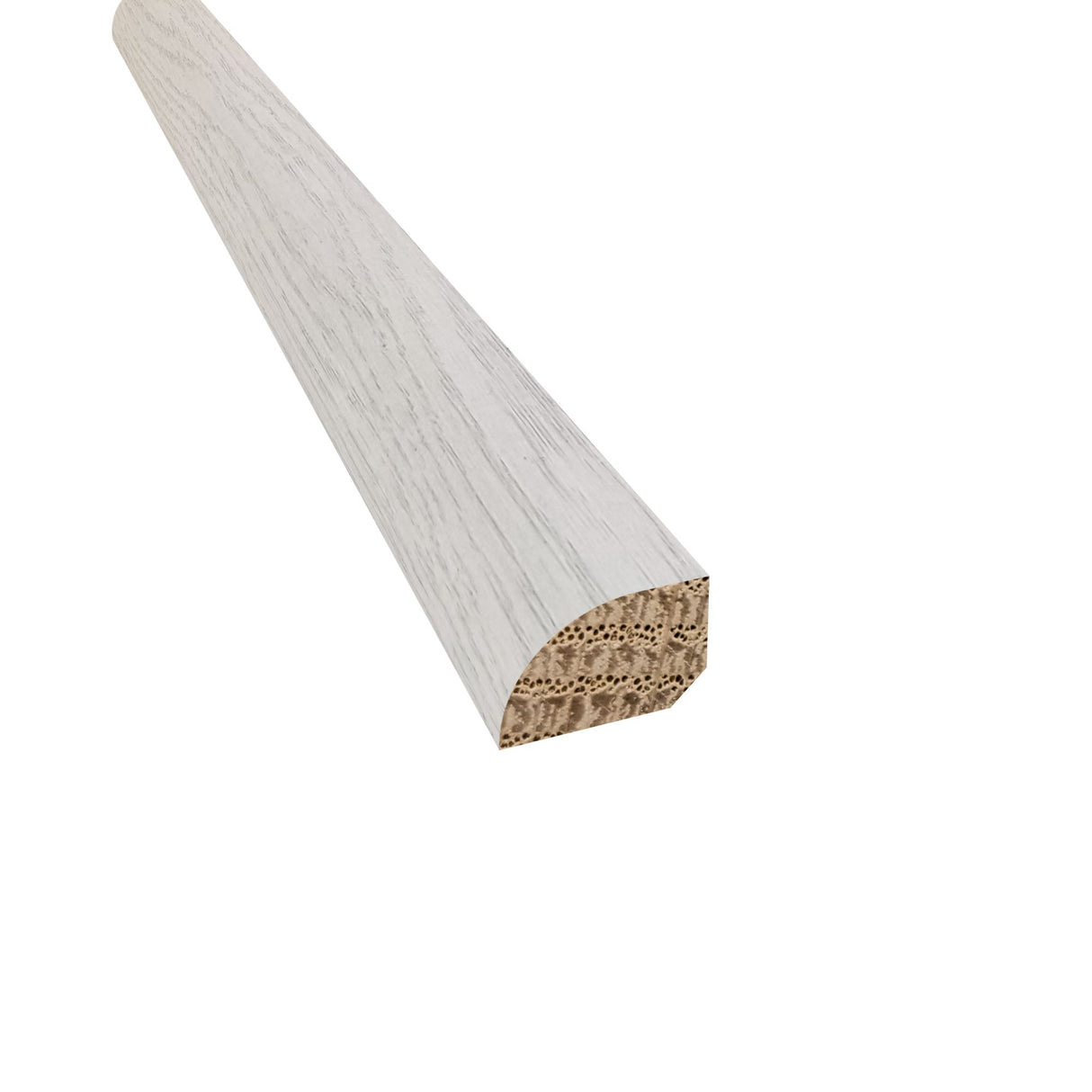 Prefinished Ocean Cape Oak 3/4 in. Tall x 0.5 in. Wide x 6.5 ft. Length Shoe Molding