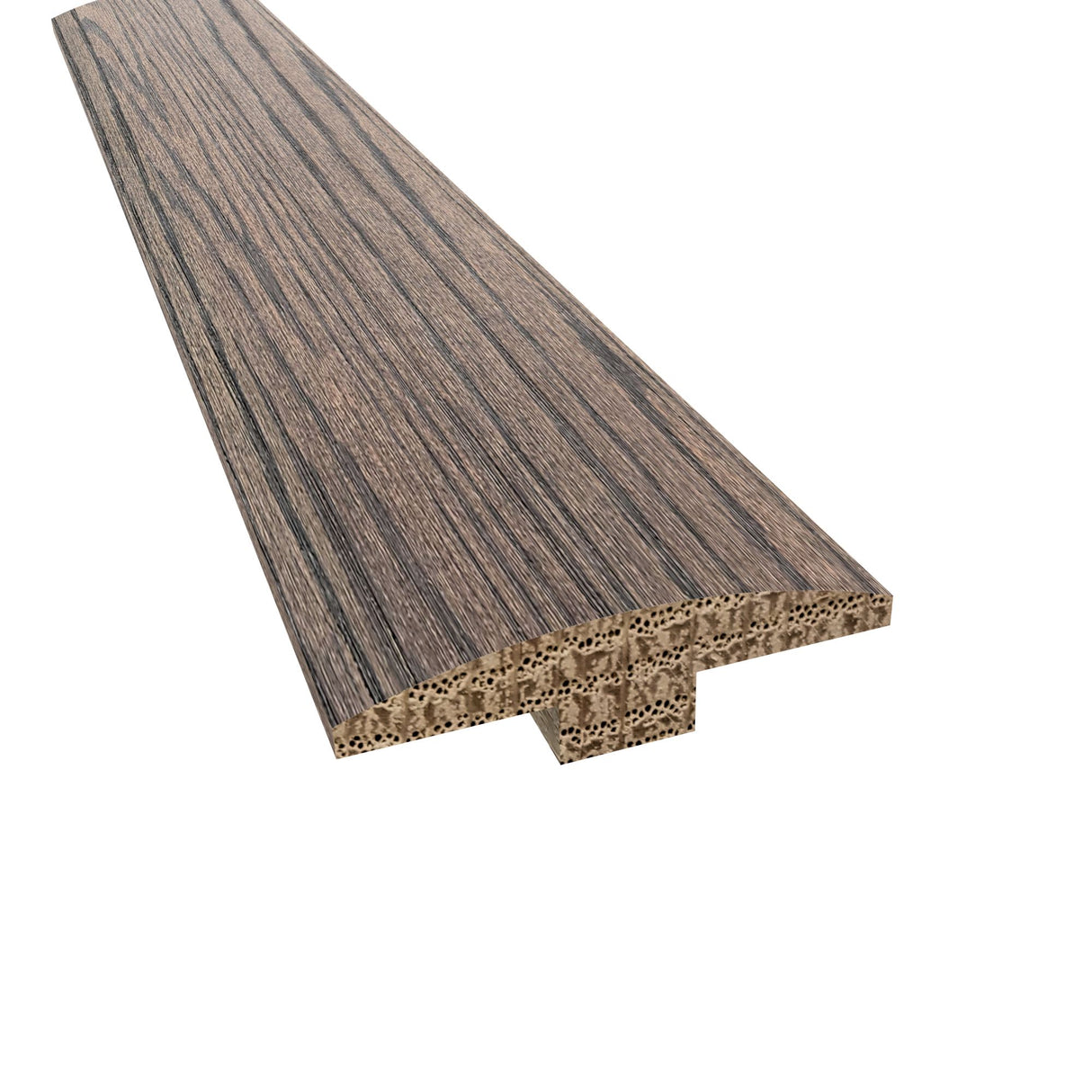 Prefinished West Hampton Oak 2 in. Wide x 6.5 ft. Length T-Molding