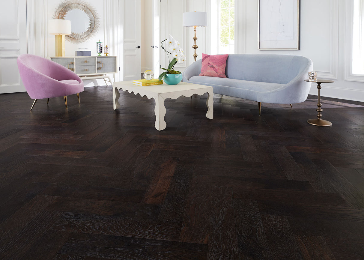 Prefinished Engineered Hardwood Distressed Capitol Peak 9/16 x 4.92 - Stack Out - 315.2 Sq. Ft.