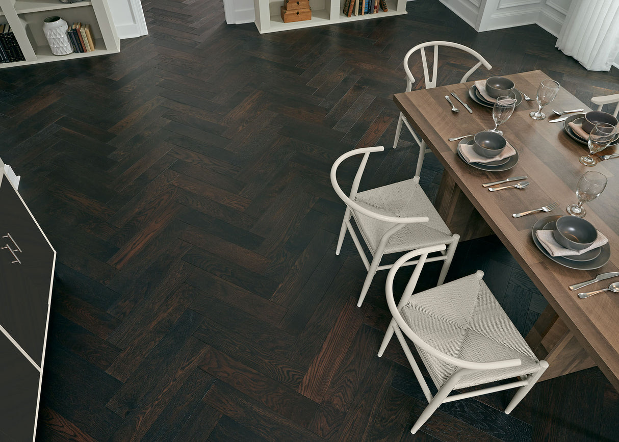Prefinished Engineered Hardwood Distressed Capitol Peak 9/16 x 4.92 - Stack Out - 315.2 Sq. Ft.