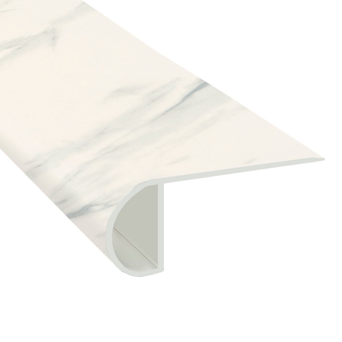 Monument Marble Waterproof Laminate 1 in. Thick x 2.25 in. Wide x 7.5 ft. Length Stair Nose